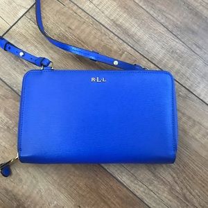 Ralph Lauren 💙 Blue Crossbody Bag + detach straps